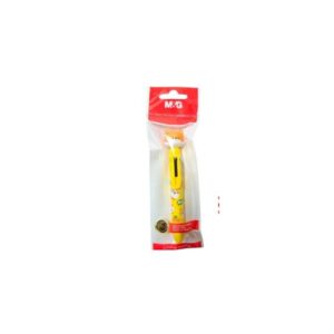 blister 1un boligrafo retactil m&g 6 en 1 0,7 perrito y zorro ballopoint pen