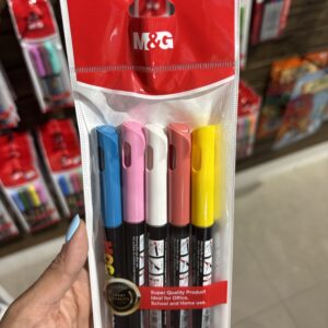 blister am brush acrilico mocalo m&g surtido 5pcs
