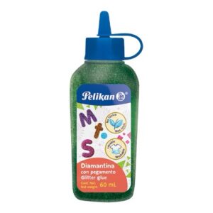 goma diamantina escarcha pelikan 60ml verde