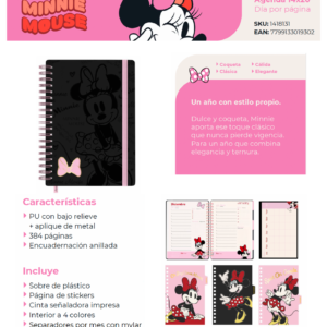 agenda de minnie