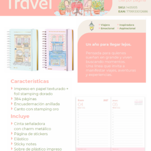 agenda pocket travel grande