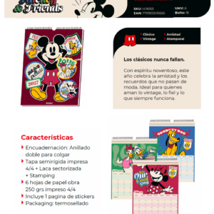 calendario mickey